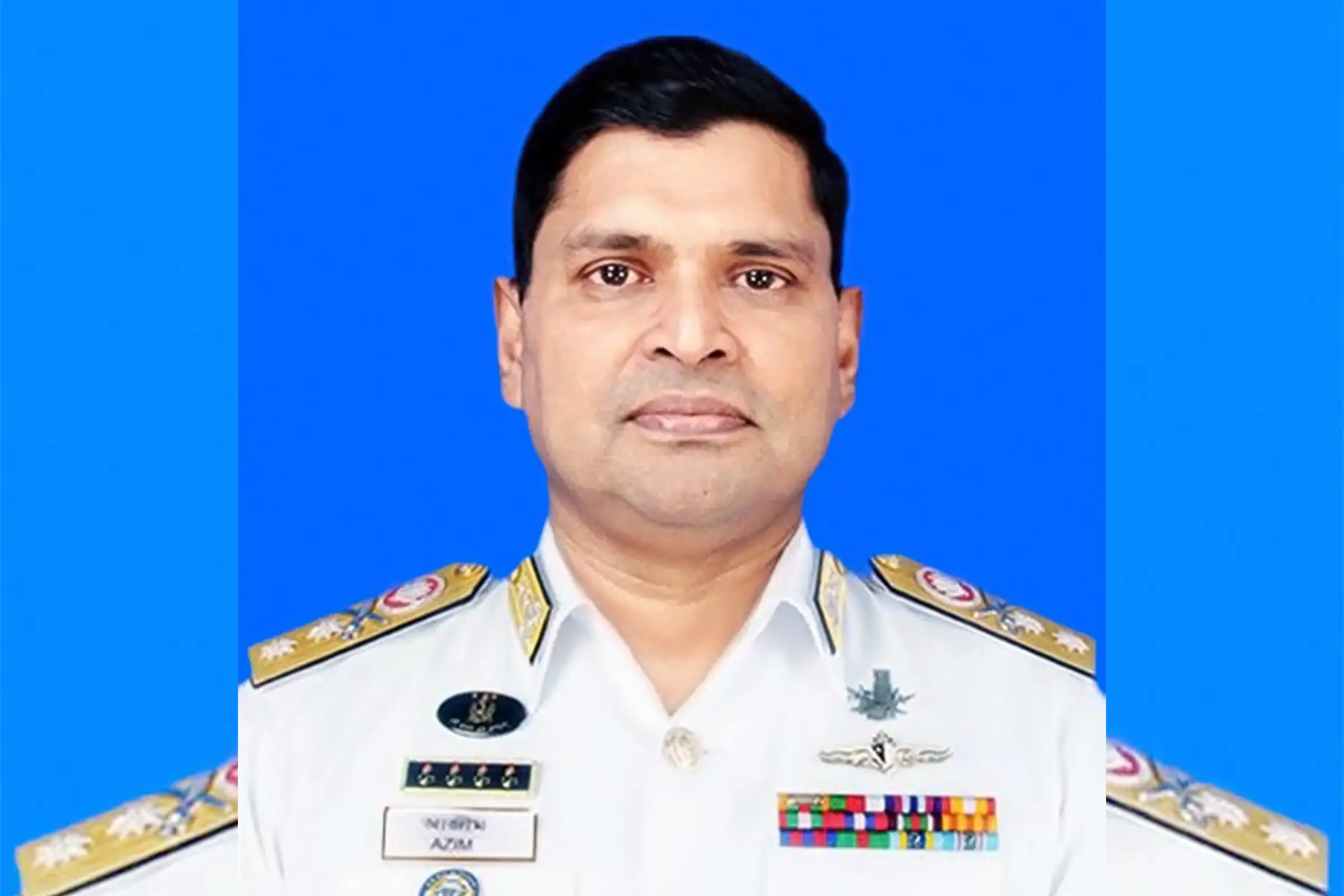 বাংলাদেশের নতুন নৌবাহিনীর প্রধান মিসবাহ উল আজীম