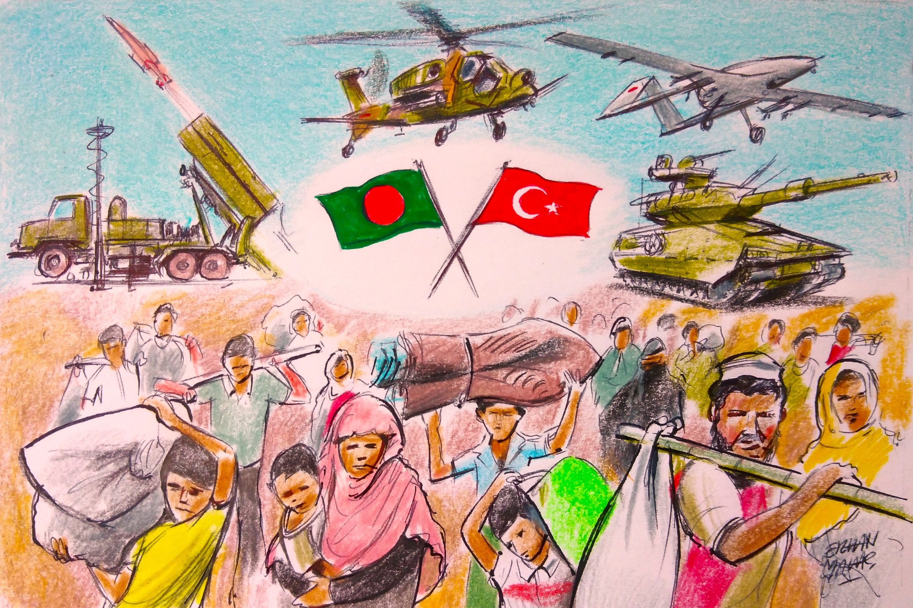তুরস্কের নতুন ভরসা বাংলাদেশ